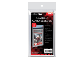 Ultra Pro - Graded Card Sleeves Resealable for PSA (100 Sleeves)