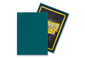 Bild von Standard Size Matte Sleeves (100) Petrol